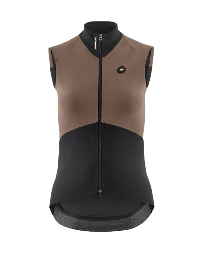 12.34.424.3L-1 ASSOS Chaleco Mujer Uma GTV Spring Fall S11 Terra Sand - Imagen 1