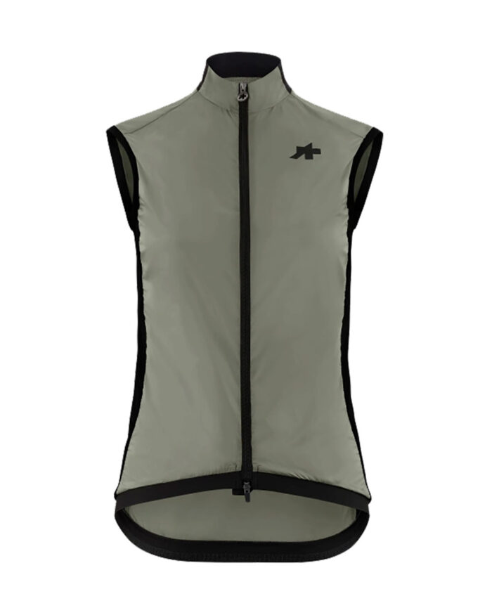 12.34.435.6Q-1 ASSOS Chaleco Mujer Uma GT Wind S11 Edge Green - Imagen 1