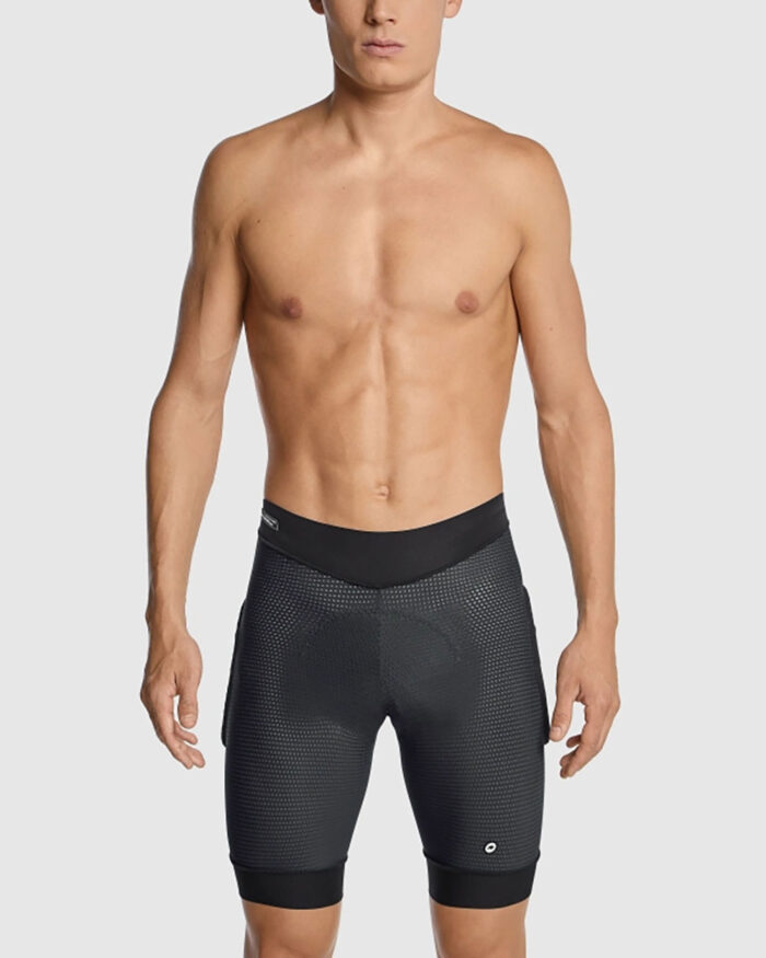 ASSOS Culotte Corto Sin Tirantes Hombre Trail Tactica T3 Torpedo Grey - Imagen 3