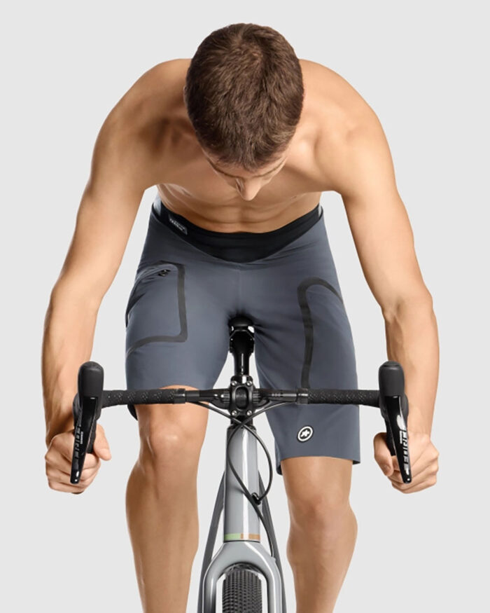 ASSOS Pantalón Corto Hombre Trail Tactica T3 Torpedo Grey - Imagen 3