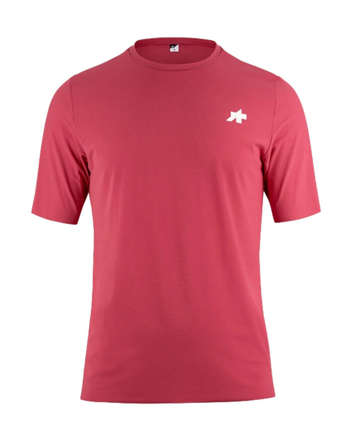 51.20.229.4V-1 ASSOS Camiseta Manga Corta MTB Tactica Post Ride T5 Deadly Berry - Imagen 1
