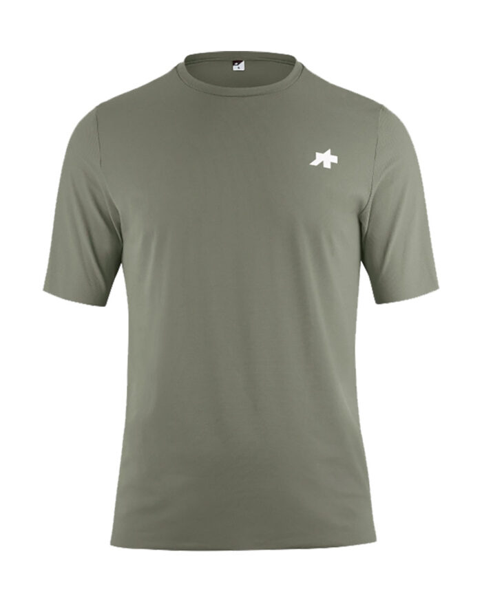 51.20.229.6Q-1 ASSOS Camiseta Manga Corta MTB Tactica Post Ride T5 Edge Green - Imagen 1