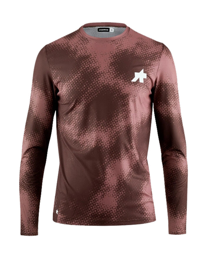 51.24.234.9H-1 ASSOS Camiseta Manga Larga Unisex MTB Tactica T5 Mud-Flage Ground Brown - Imagen 1