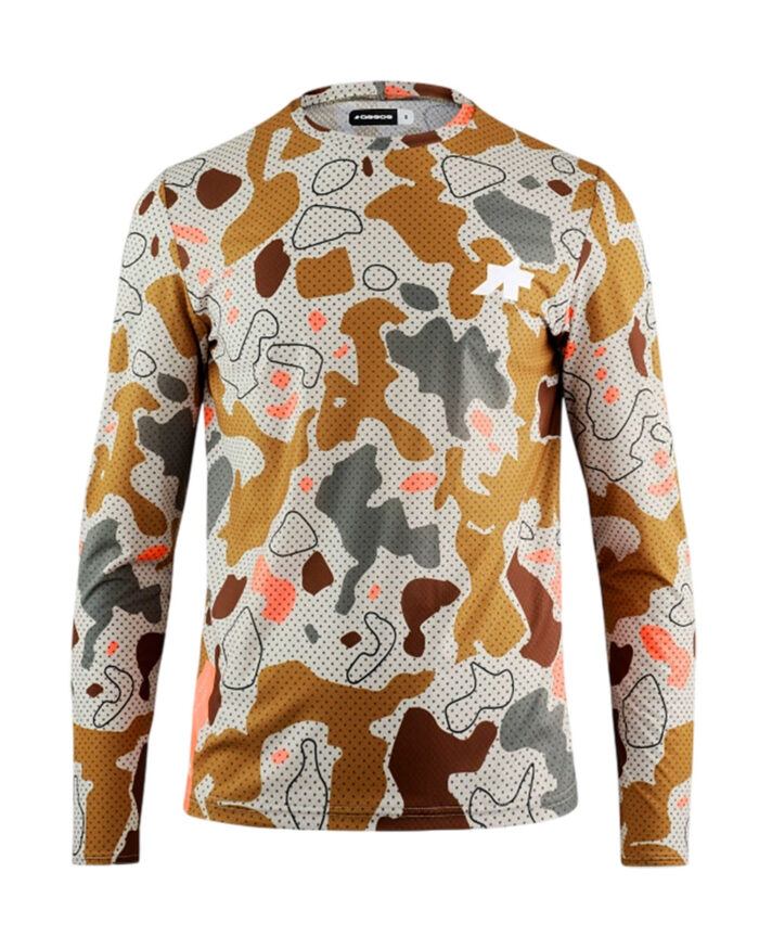 51.24.234.9I-1 ASSOS Camiseta Manga Larga Unisex MTB Tactica T5 Mud-Flage Halftone Camo - Imagen 1