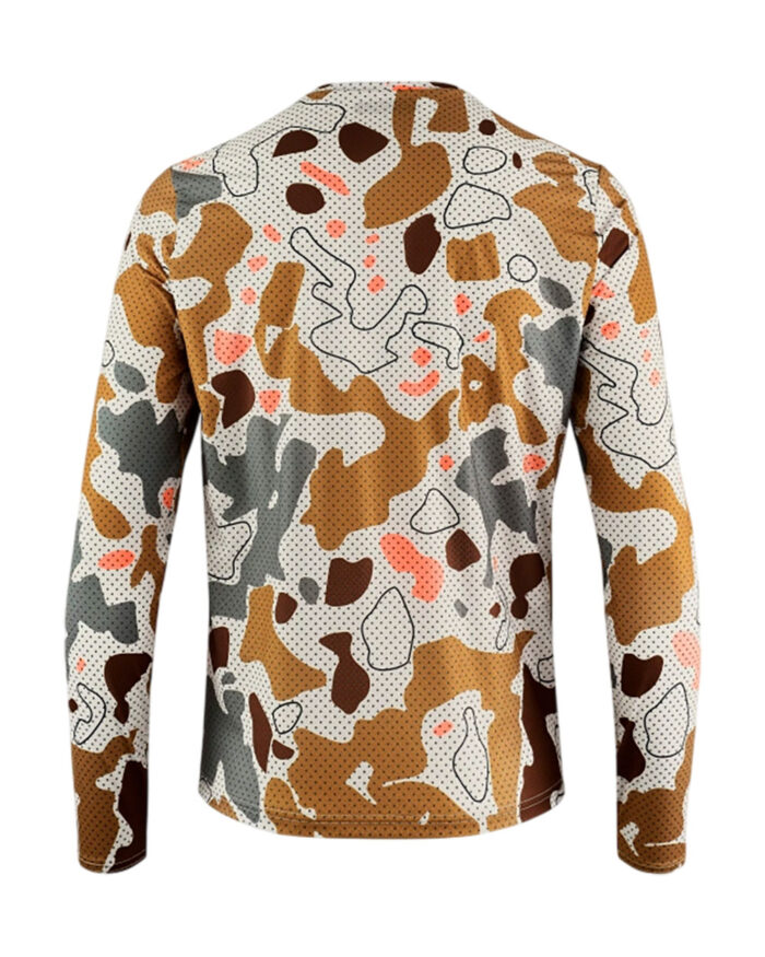 ASSOS Camiseta Manga Larga Unisex MTB Tactica T5 Mud-Flage Halftone Camo - Imagen 2