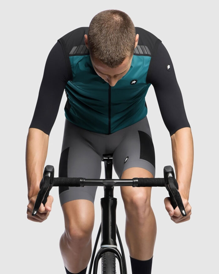 ASSOS Chaleco Unisex Tactica Shell Vest T5 Deep Petrol - Imagen 5