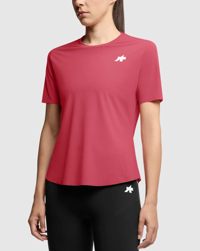 ASSOS Camiseta Manga Corta Mujer MTB Tactica Post Ride T5 Deadly Berry - Imagen 3