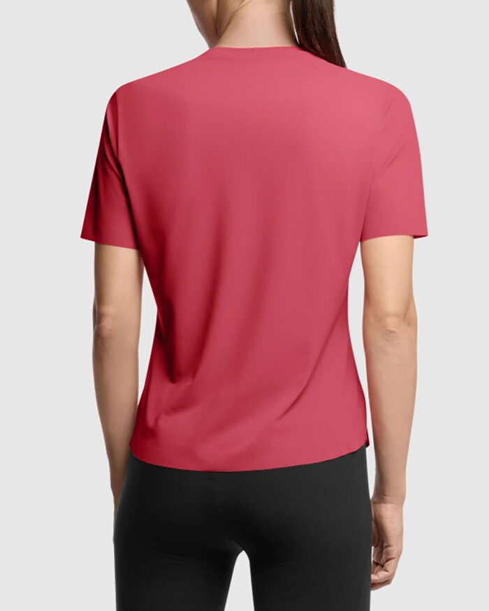 ASSOS Camiseta Manga Corta Mujer MTB Tactica Post Ride T5 Deadly Berry - Imagen 4
