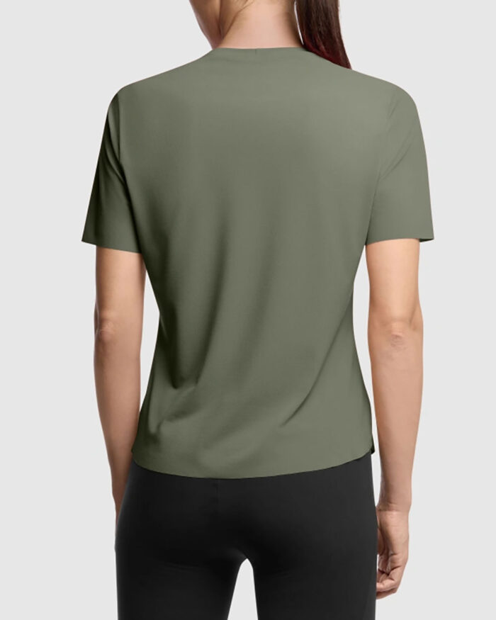 ASSOS Camiseta Manga Corta Mujer MTB Tactica Post Ride T5 Edge Green - Imagen 4