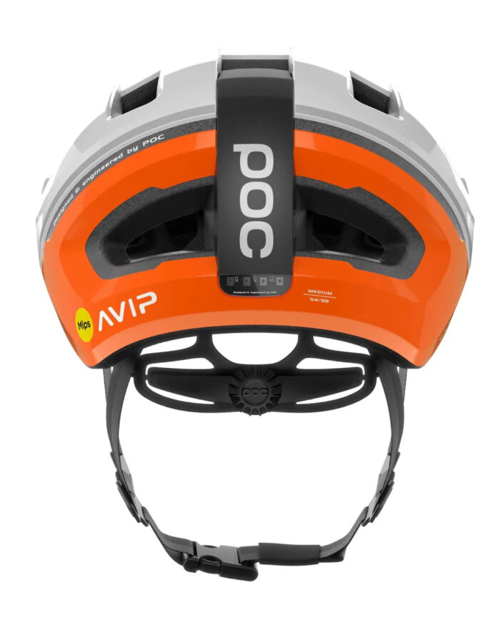 POC Casco Omne Beacon Mips White / Orange - Imagen 4