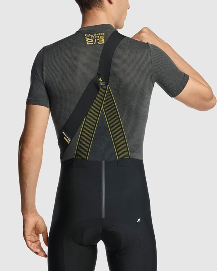 ASSOS Camiseta Térmica Manga Corta Hombre Spring Fall 2/3 P1 Anthracite Grey - Imagen 4