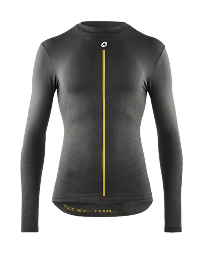 P11.40.453.1P-1 ASSOS Camiseta Térmica Manga Larga Hombre Spring Fall 2/3 P1 Anthracite Grey - Imagen 1
