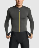 ASSOS Camiseta Térmica Manga Larga Hombre Spring Fall 2/3 P1 Anthracite Grey - Imagen 3