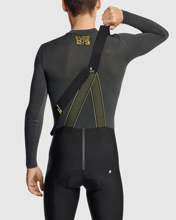 ASSOS Camiseta Térmica Manga Larga Hombre Spring Fall 2/3 P1 Anthracite Grey - Imagen 4