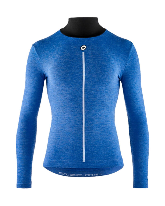 P11.40.455.29-1 ASSOS Camiseta Interior Manga Larga Hombre Ultraz Winter 3/3 P1 Calypso Blue - Imagen 1