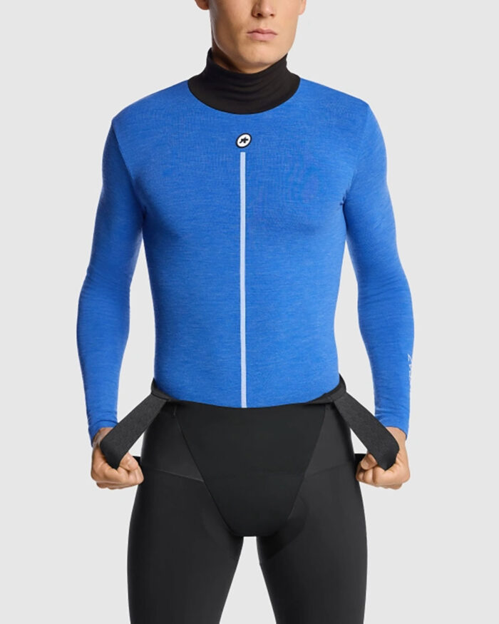 ASSOS Camiseta Interior Manga Larga Hombre Ultraz Winter 3/3 P1 Calypso Blue - Imagen 3