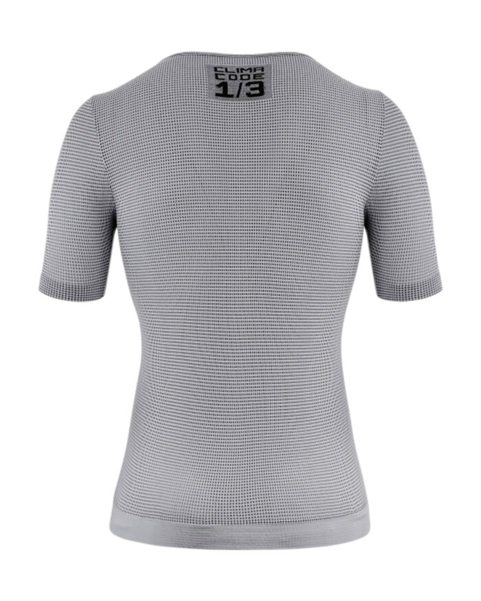 ASSOS Camiseta Interior Manga Corta Hombre Summer P1 Grey Series - Imagen 2