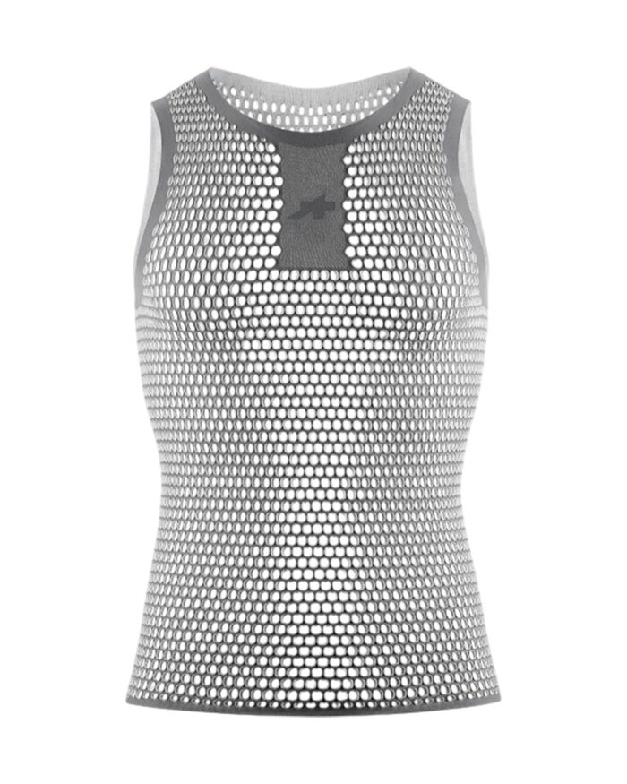 ASSOS Camiseta Interior Sin Mangas Unisex Equipe P1 Ice Grey - Imagen 1