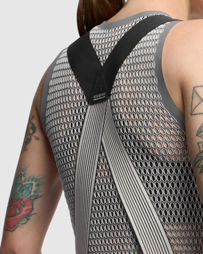 ASSOS Camiseta Interior Sin Mangas Unisex Equipe P1 Ice Grey - Imagen 6