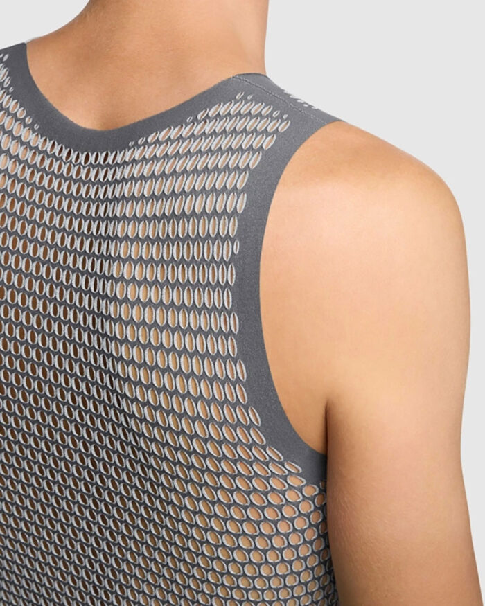 ASSOS Camiseta Interior Sin Mangas Unisex Equipe P1 Ice Grey - Imagen 9