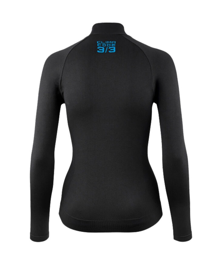 ASSOS Camiseta Interior Manga Larga Mujer Winter 3/3 P1 Black Series - Imagen 2
