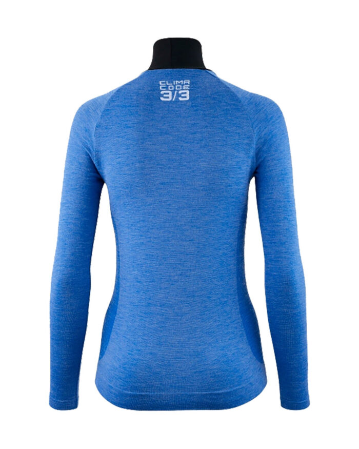 ASSOS Camiseta Interior Manga Larga Mujer Ultraz Winter 3/3 P1 Calypso Blue - Imagen 2