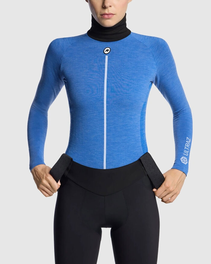 ASSOS Camiseta Interior Manga Larga Mujer Ultraz Winter 3/3 P1 Calypso Blue - Imagen 3