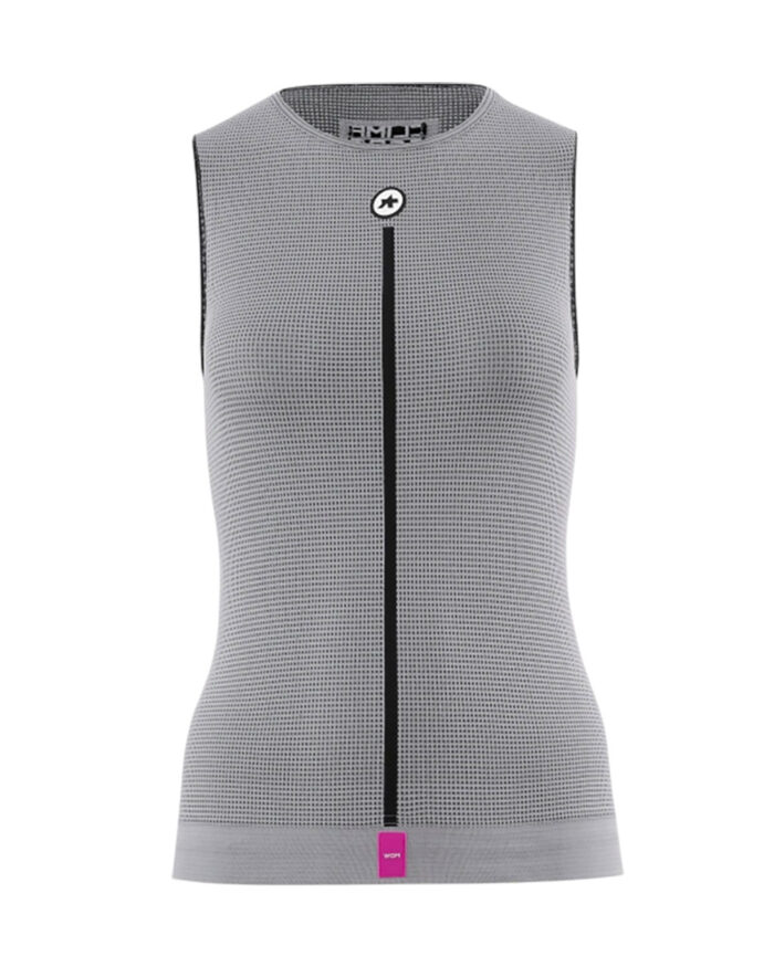 ASSOS Camiseta Interior Sin Mangas Mujer Summer P1 Grey Series - Imagen 1