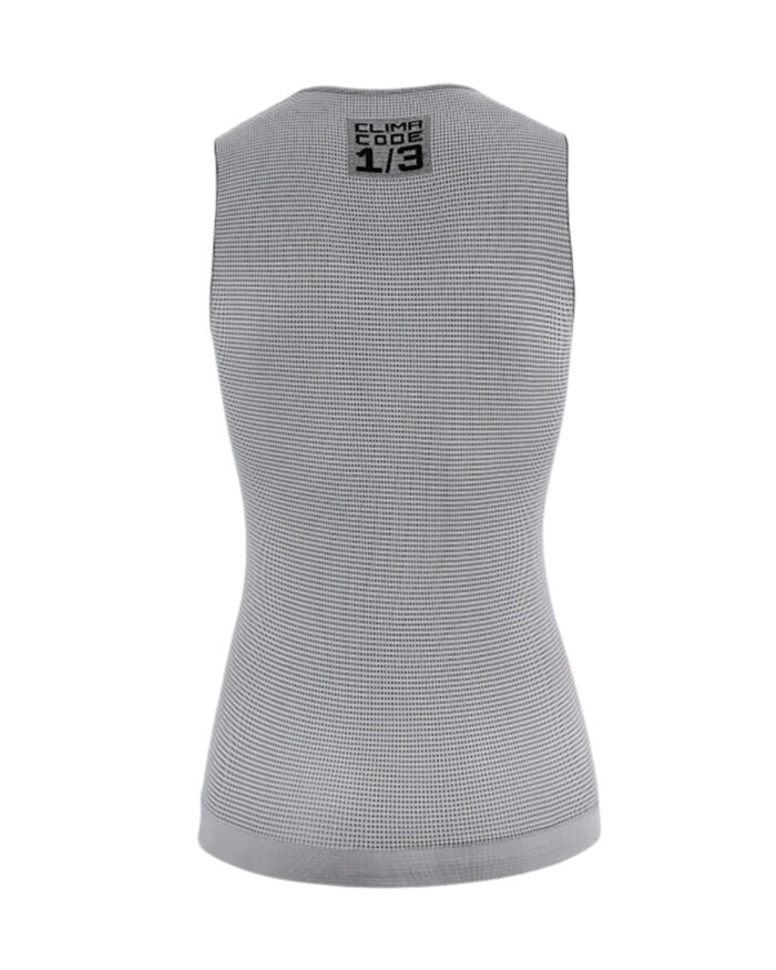 ASSOS Camiseta Interior Sin Mangas Mujer Summer P1 Grey Series - Imagen 2
