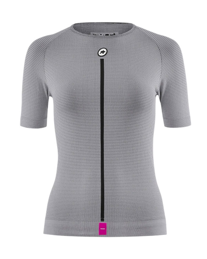P12.40.469.1O-1 ASSOS Camiseta Interior Manga Corta Mujer Summer P1 Grey Series - Imagen 1