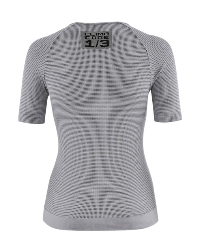 ASSOS Camiseta Interior Manga Corta Mujer Summer P1 Grey Series - Imagen 2