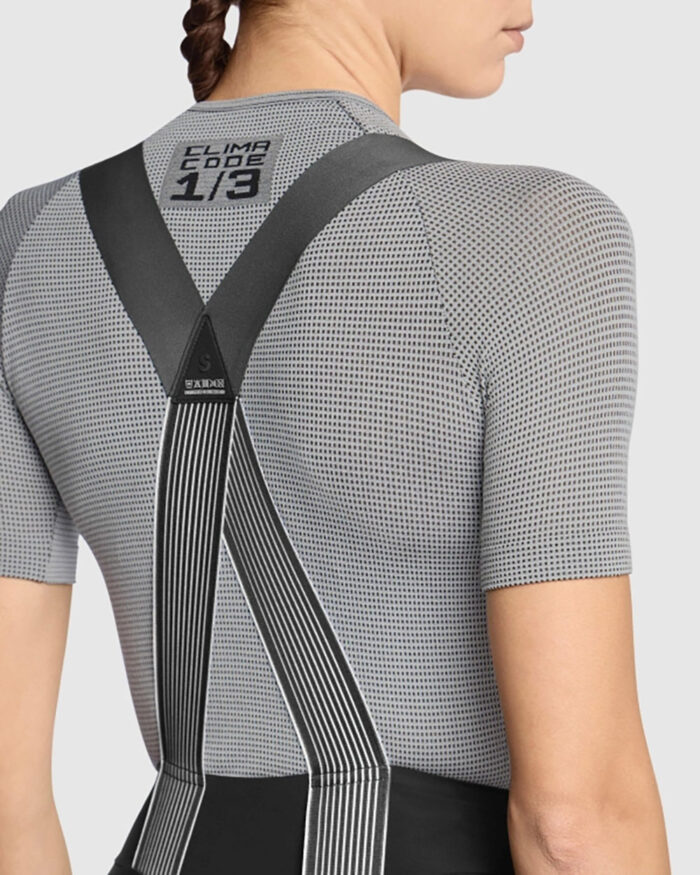 ASSOS Camiseta Interior Manga Corta Mujer Summer P1 Grey Series - Imagen 5