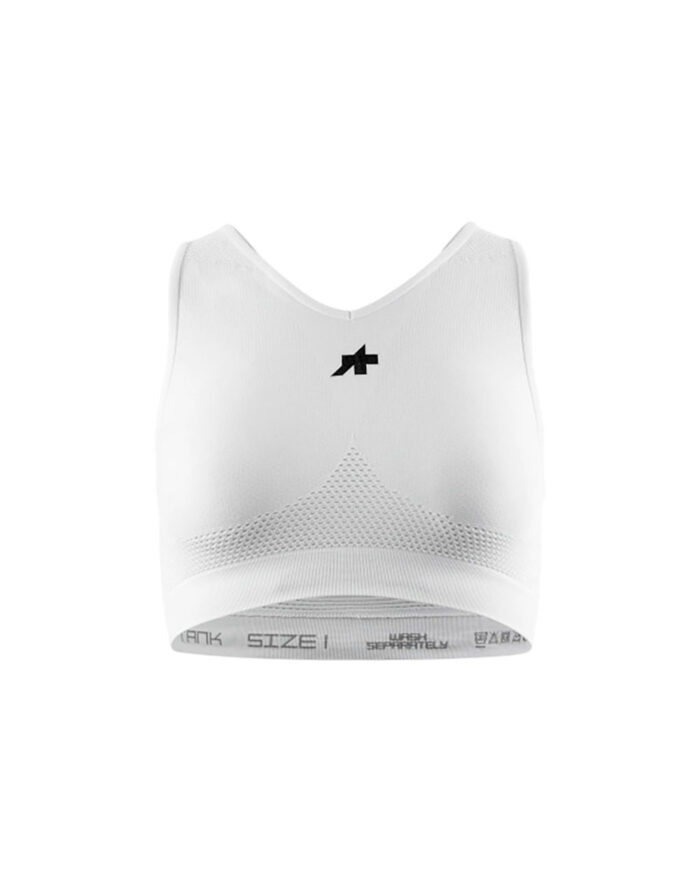 P12.40.471.58-1 ASSOS Top Cropped Tank P1 White Series - Imagen 1