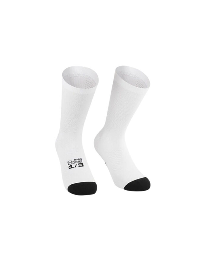 P13.60.776.58-1 ASSOS Calcetines Endurance S11 White Series - Imagen 1