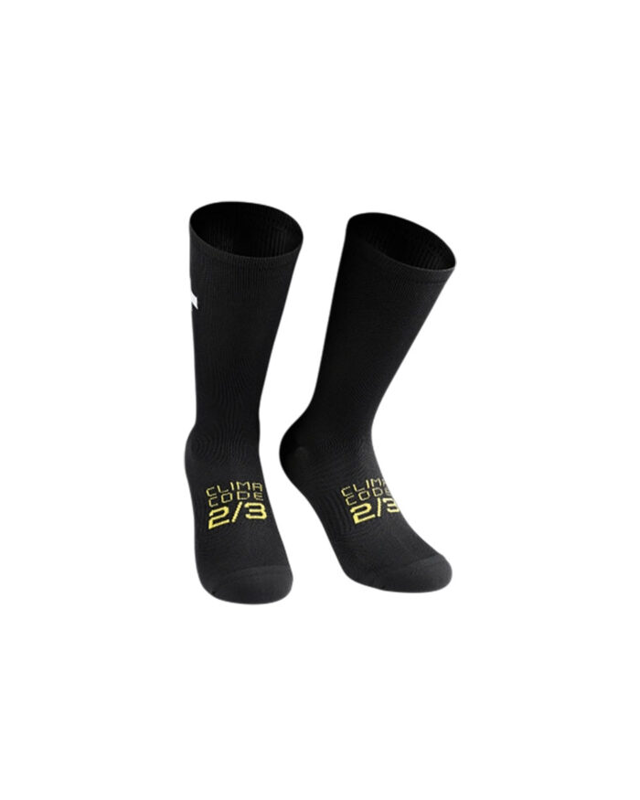 ASSOS Calcetines Spring Fall P1 Black Series - Imagen 1
