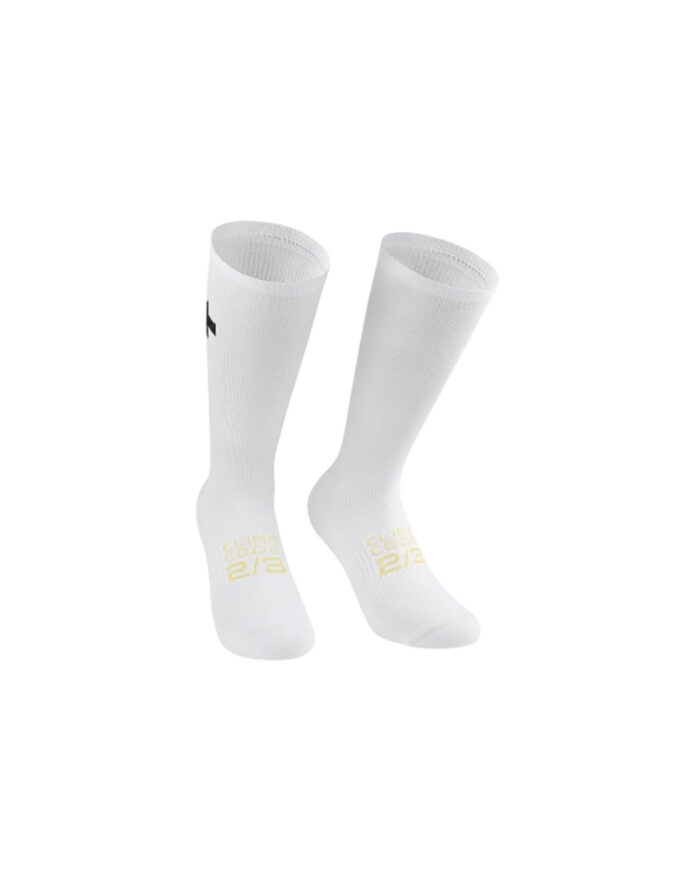 ASSOS Calcetines Spring Fall P1 White Series - Imagen 1