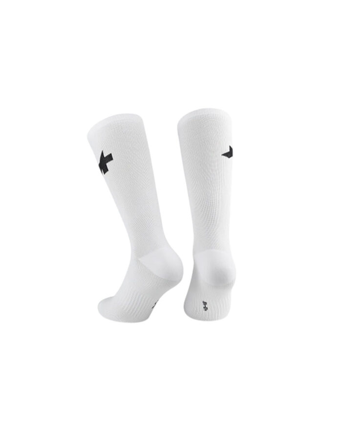 ASSOS Calcetines Spring Fall P1 White Series - Imagen 2