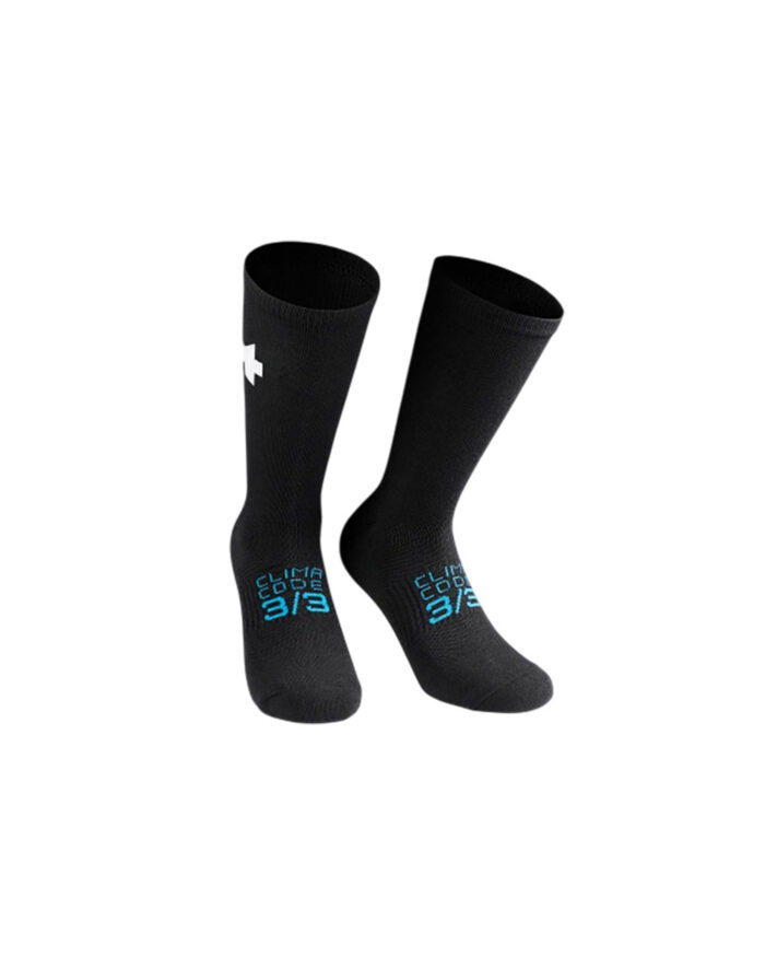 P13.60.790.18-1 ASSOS Calcetines Winter P1 Black Series - Imagen 1