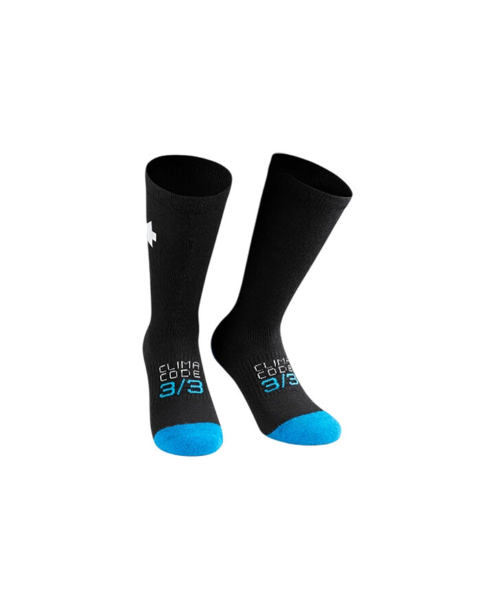 P13.60.791.18-1 ASSOS Calcetines Ultraz Winter P1 Black Series - Imagen 1
