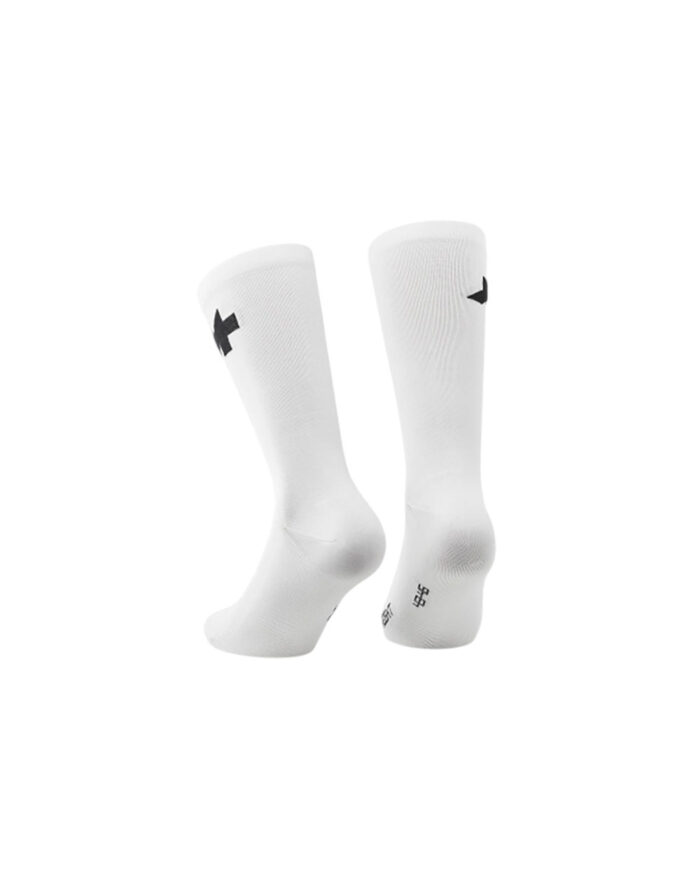 ASSOS Calcetines R S11 Pack de 2 White Series - Imagen 2