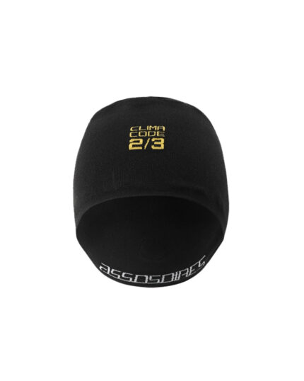 ASSOS Gorro Spring Fall Cap Black Series