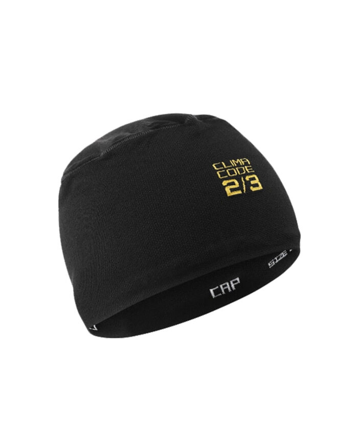 ASSOS Gorro Spring Fall Cap Black Series - Imagen 3