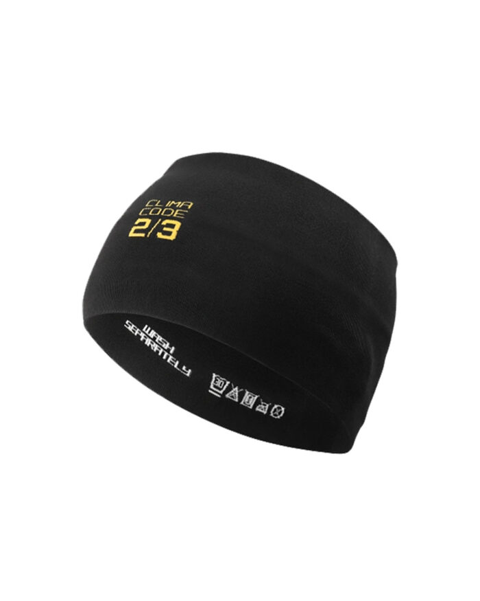 ASSOS Cinta Spring Fall Headband Black Series - Imagen 4