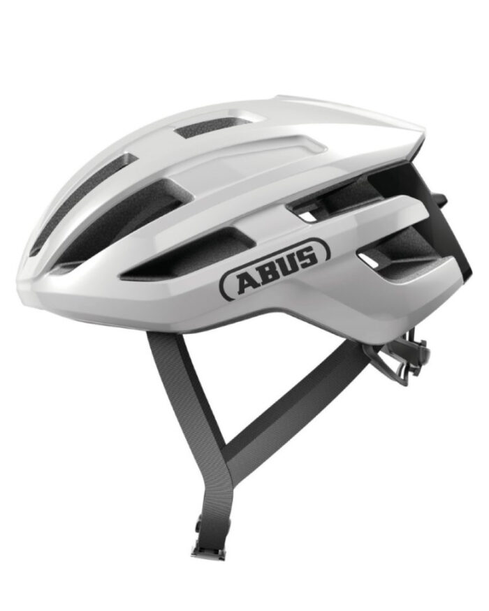 ABUS Casco Carretera PowerDome Shiny White - Imagen 1