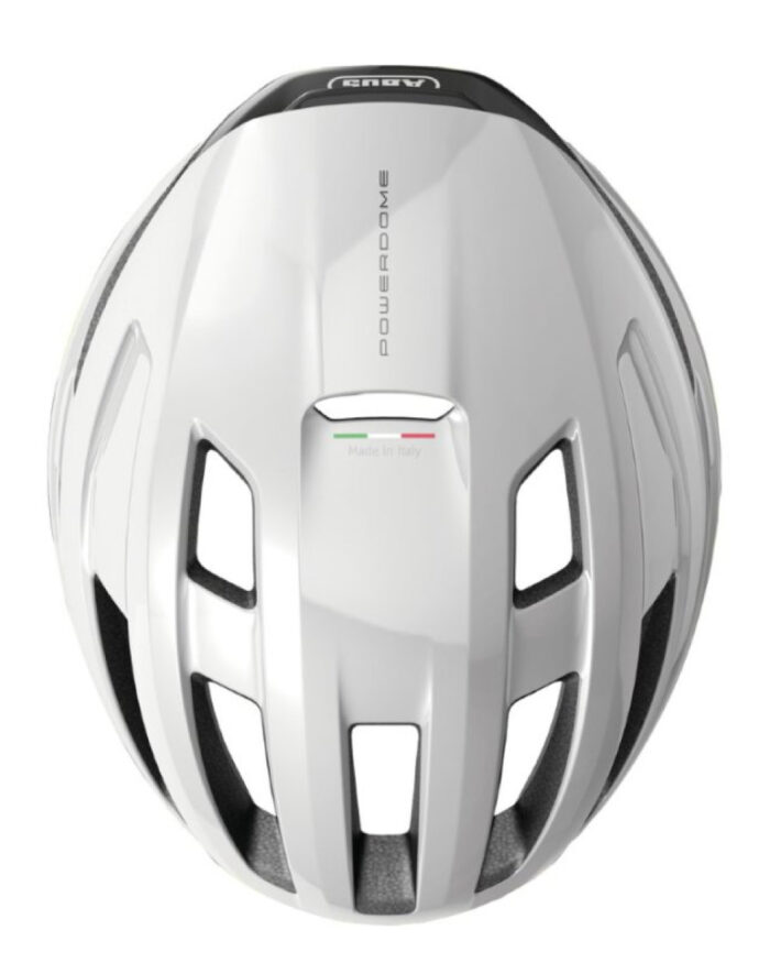 ABUS Casco Carretera PowerDome Shiny White - Imagen 3