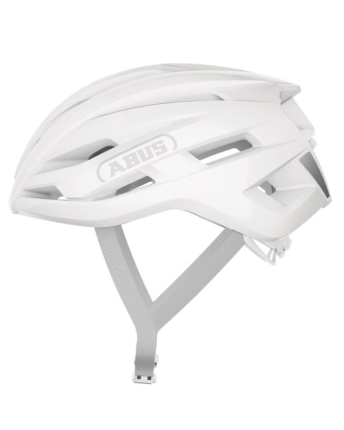 sto-bl-1 ABUS Casco Carretera Stormchaser Ace Pure White - Imagen 1