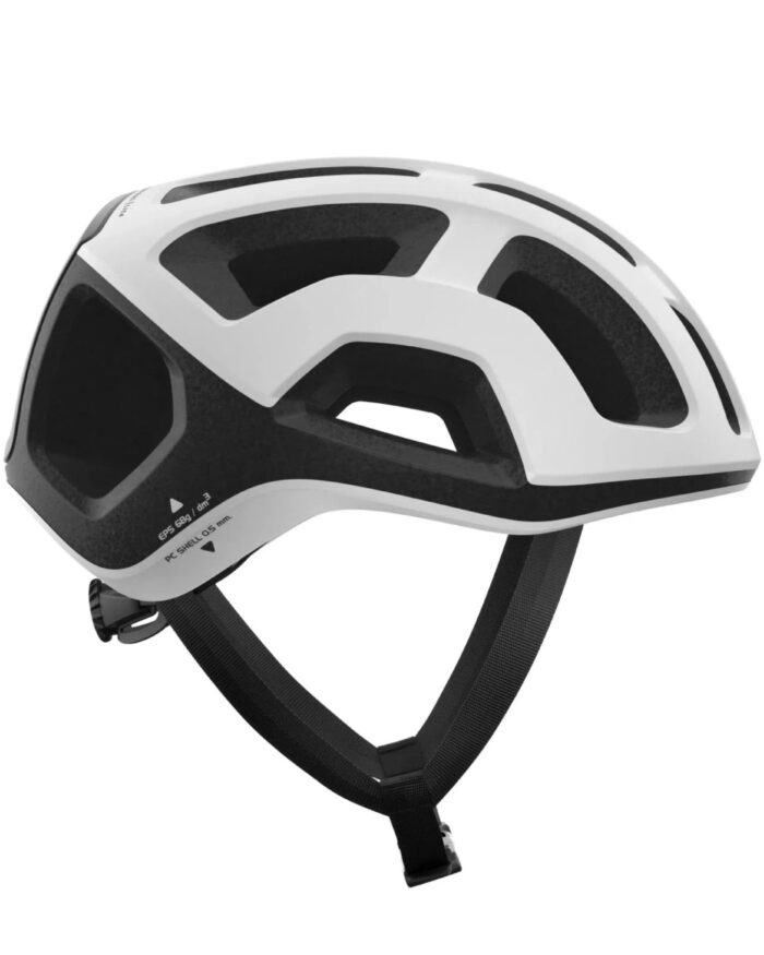 POC Casco Carretera Ventral Lite Hydrogen White / Uranium Black - Imagen 2