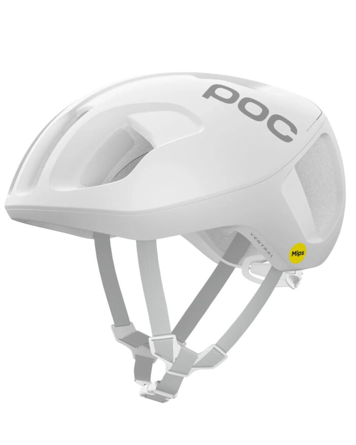 ven-bl-1 POC Casco Carretera Ventral Mips Hydrogen White Matt - Imagen 1