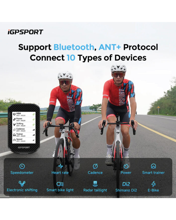 IGPSPORT Ciclocomputador GPS BSC300T - Imagen 4