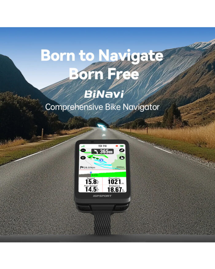 IGPSPORT Ciclocomputador GPS BiNavi - Imagen 2